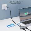 imageCable Matters 4K Quad Display USB C MST Adapter Windows Only Supports Up to 8K60Hz  4X 4K60Hz Video 140W Charging USB C Hub with 2X DisplayPort 21 and 2X HDMI 21 Thunderbolt 45 Compatible