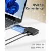 imageCable Matters 4K240Hz USB C Hub DisplayPort 14 with 100W Charging Support 8K60Hz HDRFoldable USB C to DisplayPort Hub Compatible with Thunderbolt 4 MacBook Pro XPS iPad Pro iPhone 1615 Pro