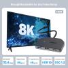 imageCable Matters 4K60Hz Triple Display USB C MST Hub 2X DisplayPort 14 1x HDMI 20 with 100W Charging for Windows  Not Compatible with macOS
