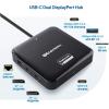 imageCable Matters 7in1 Dual 4K 60Hz USB C DisplayLink Dock DisplayLink Docking Station with 2x DisplayPort Gigabit Ethernet 10Gbps USB SD Reader100W PD for MacBook All M1M2M3M4 Models ampamp Windows