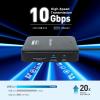 imageCable Matters 7in1 Dual 4K 60Hz USB C DisplayLink Dock DisplayLink Docking Station with 2x DisplayPort Gigabit Ethernet 10Gbps USB SD Reader100W PD for MacBook All M1M2M3M4 Models ampamp Windows