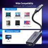 imageCable Matters 80Gbps Unidirectional USB C to DisplayPort 21 Adapter 16K60Hz 8K240Hz 4K960Hz and HDR Thunderbolt 54 USB4 Compatible with VR Headset MacBook Pro iPad Pro XPS Surface Pro