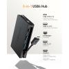imageCable Matters 8in1 Portable 40Gbps Dual HDMI USB4 Hub USB 4 Dock with 2X 4K60Hz or 1x 4K120Hz  8K30Hz 100W PD Gigabit Ethernet Compatible with Thunderbolt 4 macOSs Display Limitation
