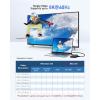 imageCable Matters 8in1 Portable 40Gbps USB4 Hub USB 4 Dock Dual DisplayPort 4K60Hz Single DP 4K240Hz8K60Hz 100W PD Gigabit Ethernet Limited macOS Display Support Thunderbolt 4 Compatible