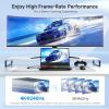 imageCable Matters Active 8K Mini DisplayPort 14 to HDMI 21 Adapter with 4K 240Hz  8K 60Hz Unidirectional Mini DisplayPort to HDMI 21 Cable Adapter Black