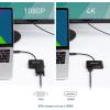imageCable Matters Aluminum USB C to HDMI VGA Adapter for Surface Pro 7 MacBook Pro Dell XPS 13 and More  Thunderbolt 4  USB4  Thunderbolt 3 Port Compatible