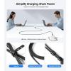 imageCable Matters Braided 2in1 USB C to USB C Cable  6ft 140W Smart Power Allocation for Laptops and Phones Supports Charging ampamp Data Transfer USB C Power Splitter Works with MacBook iPad iPhone