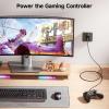 imageCable Matters Braided USB C to Micro USB Cable  33ft 3A15W Charging 480Mbps Data MicroUSB to USBC Cable MicroB 20 Cord for Game Controller Camera GPS Dash Cam and More Black6 Feet