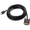 imageCable Matters CL3 inWall Rated BiDirectional HDMI to DVI Cable  6ft DVI to HDMI Cable HDMI14 to DVID Dual Link Cord Black15 Feet