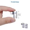 imageCable Matters ComboPack 40Gbps Right Angle USBC Adapter Kit Up to 4K240Hz Video 240W Charging 40Gbps Data Transfer 90 Degree USB C Adapter Compatible with Thunderbolt 4 iPhone 16 Steam DeckCombo  Regular