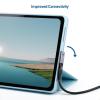 imageCable Matters ComboPack 40Gbps Right Angle USBC Adapter Kit Up to 4K240Hz Video 240W Charging 40Gbps Data Transfer 90 Degree USB C Adapter Compatible with Thunderbolt 4 iPhone 16 Steam DeckCombo  Vertical