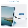 imageCable Matters ComboPack 40Gbps Right Angle USBC Adapter Kit Up to 4K240Hz Video 240W Charging 40Gbps Data Transfer 90 Degree USB C Adapter Compatible with Thunderbolt 4 iPhone 16 Steam DeckRight Angle