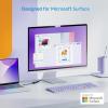 imageCable Matters Designed for Microsoft Surface USB C to DisplayPort 14 Adapter Supports 4K240hz 8K60hz HDR Compatible with Surface Pro Surface Laptop Surface Book with USBC or Thunderbolt 4
