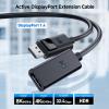 imageCable Matters DisplayPort to DisplayPort Extension Cable  6ft Supports 8K 60Hz 4K 240Hz DP Extension Cable 14 DP Male to Female10 Feet