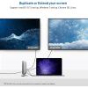imageCable Matters Dual Monitor USB C Dock  Thunderbolt 4 Docking Station for MacBook Pro with Dual 4K HDMI and 80W Laptop Charging