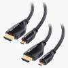 imageCable Matters HighSpeed Long 4K Micro HDMI to HDMI Cable  25ft Ideal for Tablet Notebook Camera Raspberry Pi 4 and Raspberry Pi 53 ft