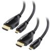 imageCable Matters HighSpeed Long 4K Micro HDMI to HDMI Cable  25ft Ideal for Tablet Notebook Camera Raspberry Pi 4 and Raspberry Pi 56 ft
