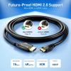 imageCable Matters HighSpeed Long 4K Mini HDMI to HDMI Cable  25ft HDMI20 Ready for Tablets Nikon Sony Canon DSLR Raspberry Pi Zero25 ft