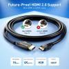 imageCable Matters HighSpeed Long 4K Mini HDMI to HDMI Cable  25ft HDMI20 Ready for Tablets Nikon Sony Canon DSLR Raspberry Pi Zero6 ft