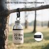 imageCable Matters Hook and Loop Straps with Buckle 30ft Roll with 45 Metal Buckles 06 Inch Wide Adjustable Cable Straps Black06 inches Wide