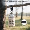 imageCable Matters Hook and Loop Straps with Buckle 30ft Roll with 45 Metal Buckles 06 Inch Wide Adjustable Cable Straps Black1 inch Wide