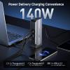imageCable Matters Intel Certified 11in1 Thunderbolt 5 Dock with Thunderbolt Share 3X Thunderbolt 5 Ports 25GbE 3X USB 32 Ports up to Triple 4K144Hz on Windows 11 Dual 6K60Hz on macOS 140W PD