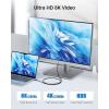 imageCable Matters Intel Certified 40Gbps Active Thunderbolt 4 Cable 66 ft with 100W Charging and 8K Video  Fully Compatible with USB CUSBC USB 4  USB4 and Thunderbolt 3Black