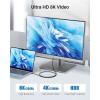 imageCable Matters Intel Certified 40Gbps Thunderbolt 4 Cable 33ft with 8K Video and 240W Charging  1m Compatible with USB4 Thunderbolt 3 Cable and USBCBlack