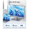 imageCable Matters Intel Certified 40Gbps Thunderbolt 4 Cable 33ft with 8K Video and 240W Charging  1m Compatible with USB4 Thunderbolt 3 Cable and USBCWhite