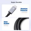 imageCable Matters Intel Certified 80Gbps Premium Braided Thunderbolt 5 Cable with up to 120Gbps Bandwidth Boost and 240W Charging in Black  1m  33ft Compatible with Thunderbolt 43 USB4 and USBC33 Feet