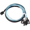 imageCable Matters Internal Mini SAS HD to SATA Cable 33 Feet 1m SFF8643 to SATA Forward Breakout