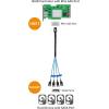 imageCable Matters Internal Mini SAS to SATA Cable 33 Feet SFF8087 to SATA Forward Breakout33 Feet