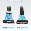 imageCable Matters MCIO x20 124Pin Cable MCIO Cable  28 ft  085m Support PCIe Gen5 SFFTA1016 Mini Cooledge IO CordMCIO x20 124 Pin