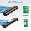 imageCable Matters MCIO x20 124Pin Cable MCIO Cable  28 ft  085m Support PCIe Gen5 SFFTA1016 Mini Cooledge IO CordMCIO x20 124 Pin