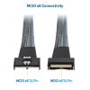 imageCable Matters MCIO x20 124Pin Cable MCIO Cable  28 ft  085m Support PCIe Gen5 SFFTA1016 Mini Cooledge IO CordMCIO x8 74 Pin