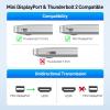 imageCable Matters Mini DisplayPort to HDMI Adapter Mini DP to HDMI in Black  Thunderbolt and Thunderbolt 2 Port CompatibleBlack