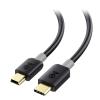imageCable Matters Mini USB to USB C Cable  33ft 480Mbps Data 15W Charging USBC to MiniUSB Cable for Game Controller Camera GPS Dash Cam BlackBlack