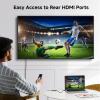 imageCable Matters Mountable Active 8K HDMI 21 Coupler Supports 8K60Hz  4K240Hz Up to 30FT 4K60Hz Up to 50FT HDR HDMI Signal Booster for PS5 Xbox Series XS RTX 50 RX 9000 Apple TV Projector
