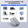 imageCable Matters Mountable Active 8K HDMI 21 Coupler Supports 8K60Hz  4K240Hz Up to 30FT 4K60Hz Up to 50FT HDR HDMI Signal Booster for PS5 Xbox Series XS RTX 50 RX 9000 Apple TV Projector