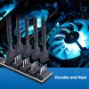 imageCable Matters PC Case PWM Fan Hub PC Fan Hub 1to5 Way PWM Splitter with 16Inch Cable
