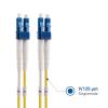 imageCable Matters Plenum Rated Duplex OS2 Single Mode Fiber Optic Patch Cable  3m  98ft LC to LC UPC 9125 OFNP OS2 Fiber Optic Cable23 Feet
