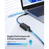 imageCable Matters Plug ampamp Play USB C to Ethernet Adapter with PXE MAC Address Clone Thunderbolt to Ethernet Adapter Gigabit Ethernet to USB C in Black  Compatible with MacBook Pro XPS Surface ProBlack