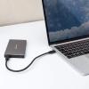 imageCable Matters Premium Aluminum 10Gbps Gen 2 USB C Hard Drive Enclosure for 25quot SSDHDD with USBC and USBA Cables  Thunderbolt 4  USB4  Thunderbolt 3 Port Compatible with MacBook Pro MacBook Air