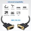 imageCable Matters RS232 Cable Serial Cable  10ft Male to Female 9 Pin DB9 Cable
