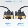 imageCable Matters RS232 Cable Serial Cable  10ft Male to Female 9 Pin DB9 Cable