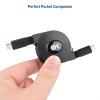 imageCable Matters Retractable USB C Cable 33 ft Up to 60W Charging 480Mbps Data Transfer Compatible with Apple CarPlay Android Auto USB C Charger Cable for iPhone 1615 Galaxy S24 iPad Pro