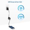imageCable Matters Retractable USB C Cable 33 ft Up to 60W Charging 480Mbps Data Transfer Compatible with Apple CarPlay Android Auto USB C Charger Cable for iPhone 1615 Galaxy S24 iPad Pro