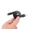 imageCable Matters Short Retractable USB C Cable 1m Retractable USB C to USB A USB C to USB Cable iPhone 15 Charger Cable Compatible with iPhone 15 Pro Max Plus
