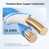 imageCable Matters UL Listed 10Gbps inWall CM Rated 23AWG Bare Copper Cat 6 Cable  500ft Solid UTP Cat6 Bulk Ethernet Cable Cat6 Ethernet Cord BlueBlack