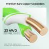 imageCable Matters UL Listed 10Gbps inWall CM Rated 23AWG Bare Copper Cat 6 Cable  500ft Solid UTP Cat6 Bulk Ethernet Cable Cat6 Ethernet Cord BlueGreen